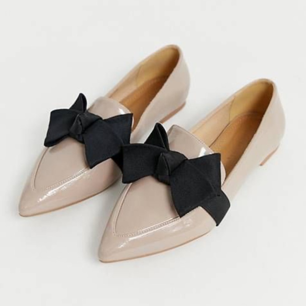 ASOS  Black and Tan Women's Loafers‎